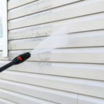 pressure washing siding